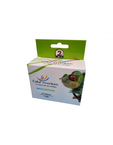 Cano PG-512 cartucho de tinta negro compatible