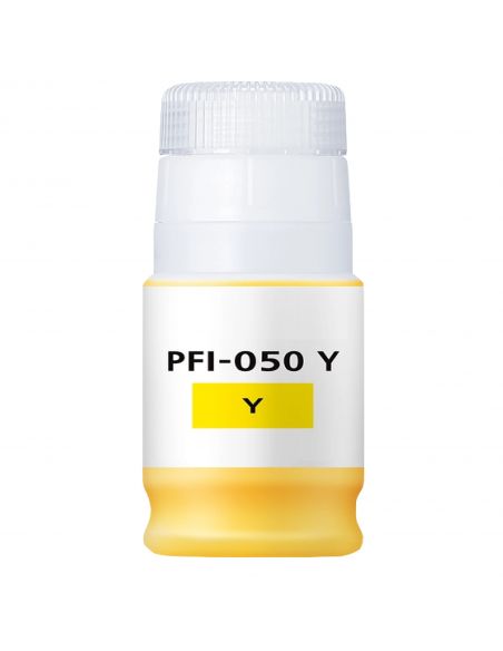 Canon PFI050 amarillo botella compatible Canon PFI050 amarillo botella compatible
