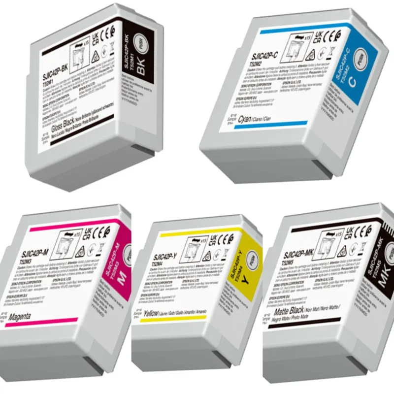 Epson C13T52M140, C13T52M240, C13T52M340, C13T52M440, C13T52M540 tinta compatible (SJIC42)