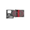 Epson C53S654033 oro/rojo cartucho de etiquetas compatible (LK-4RKK)