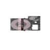 Epson C53S654031 negro/rosa cartucho de etiquetas compatible (LK-4PBK)