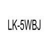 Epson C53S672063 blanco/negro cartucho de etiquetas compatible (LK-5WBJ)