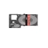 Epson C53S672071 rojo/negro cartucho de etiquetas compatible (LK-4RBJ)