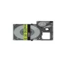 Epson C53S672079 verde/negro cartucho de etiquetas compatible (LK-6GBJ)