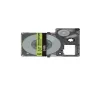 Epson C53S672078 verde/negro cartucho de etiquetas compatible (LK-5GBJ)