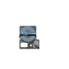 Epson C53S672082 azul/negro cartucho de etiquetas compatible (LK-6LBJ)