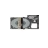 Epson C53S672091 beige/negro cartucho de etiquetas compatible (LK-5JBJ)