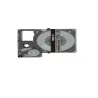 Epson C53S672094 plata/negro cartucho de etiquetas compatible (LK-5SBM)