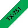 Brother TX751 cinta laminada compatible