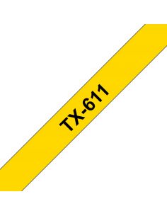 Brother TX611 cinta laminada compatible