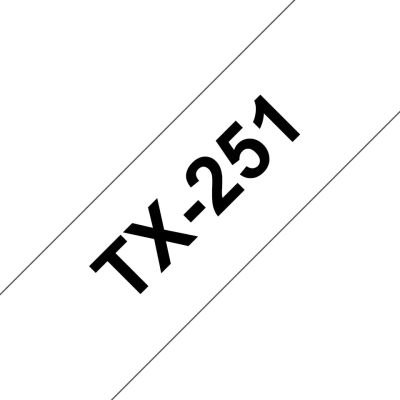 Brother TX251 cinta laminada compatible
