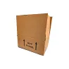 Caja de embalaje de canal simple medida 23.5x16.0x10.4 cm