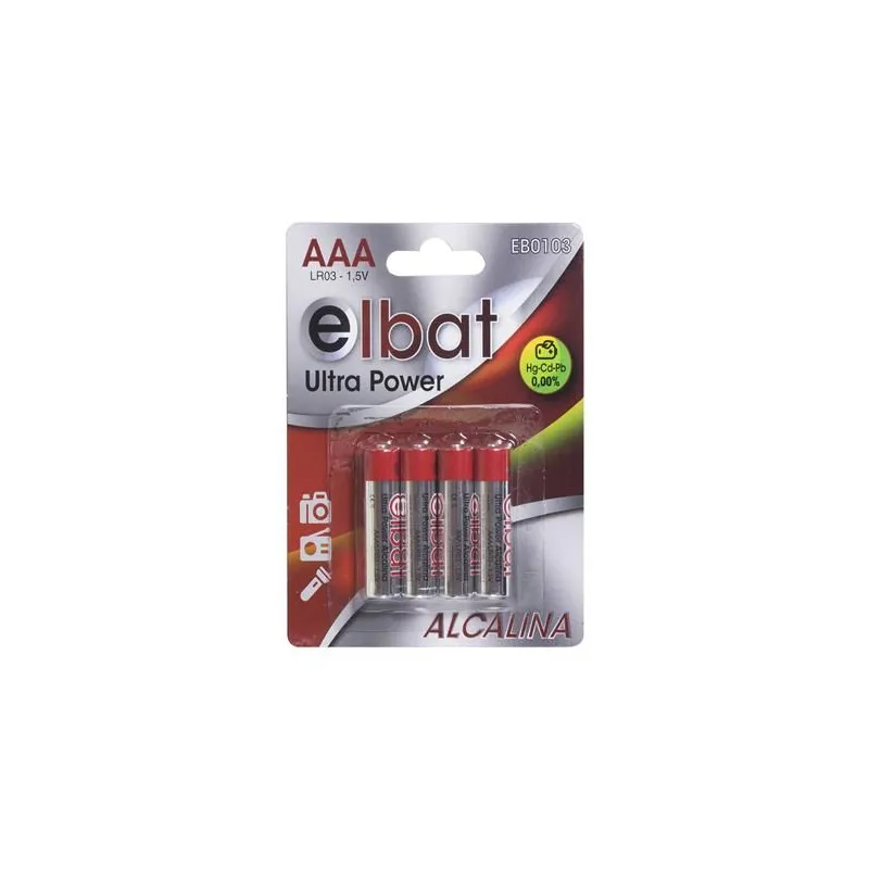 Pilas Alcalinas LR-03 AAA
