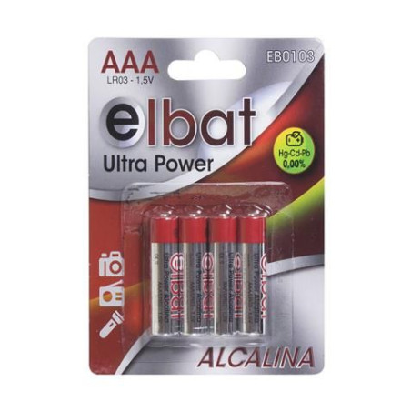 Pilas Alcalinas LR-03 AAA