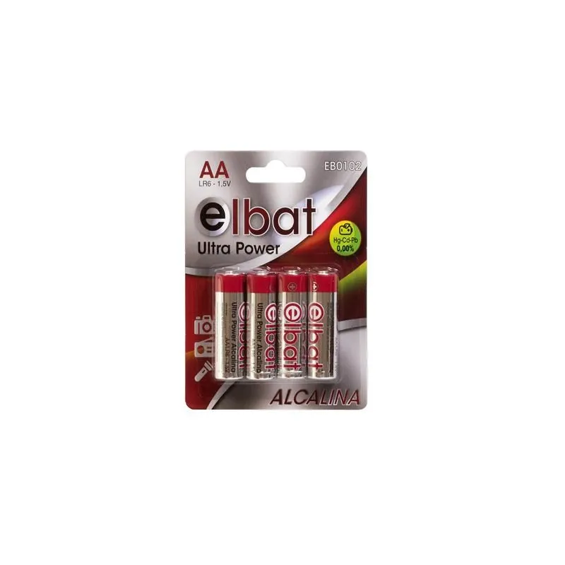 Pilas Alcalinas LR-06 AA pack de 48 pilas