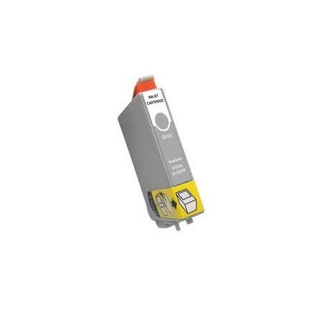 Cartucho de tinta T1579, compatible con epson, gris claro