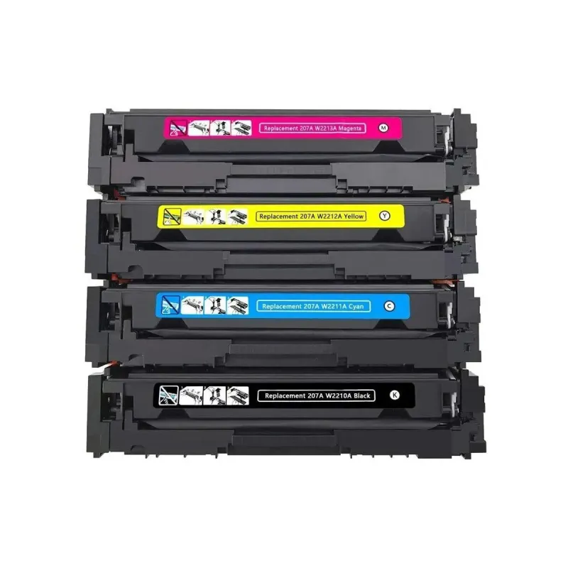 HP 207A Toner compatible (W2210A, W2211A, W2212A, W2213A)