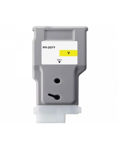 Canon PFI207 amarillo tinta compatible (8792B001) Canon PFI207 amarillo tinta compatible (8792B001)