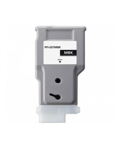 Canon PFI207 negro mate tinta compatible (8788B001) Canon PFI207 negro mate tinta compatible (8788B001)