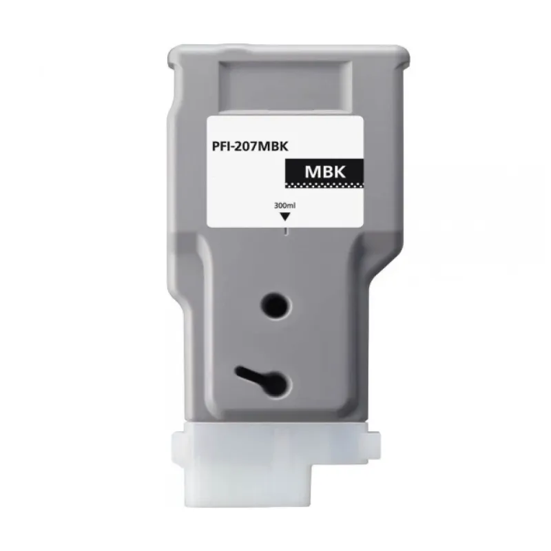 Canon PFI207 negro mate tinta compatible (8788B001)