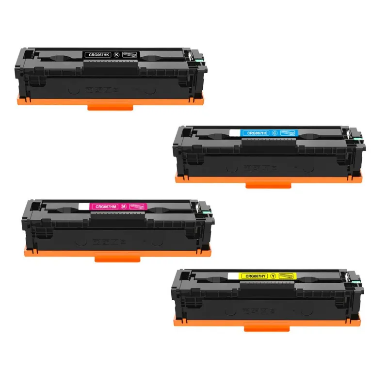 Canon 067H pack 4 tóneres compatibles