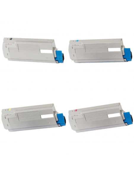 OKI 46443104 / 46443103 / 46443102 / 46443101 tóner compatible (Oki C833, C843) alta capacidad OKI 46443104 / 46443103 / 46443102 / 46443101 tóner compatible (Oki C833, C843) alta capacidad