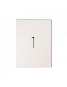 Etiqueta adhesiva Din A4, folio tamaño 210 x 297 mm impresora