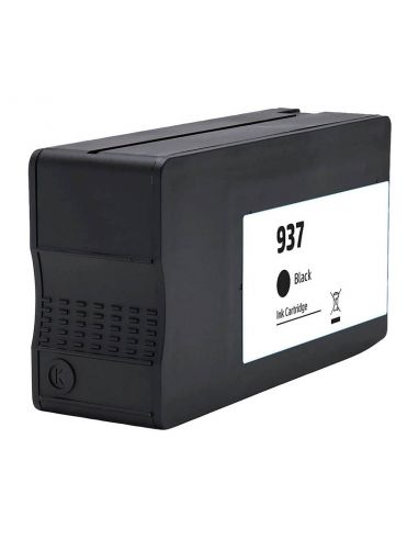 HP 937e negro tinta compatible 4S6W5NE