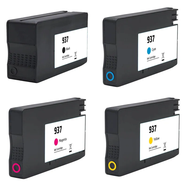 HP 937e tinta compatible (4S6W9NE, 4S6W6NE, 4S6W7NE, 4S6W8NE)