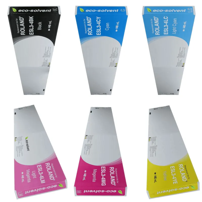 Roland Eco-Sol Max 3/4 tinta compatible pigmentada