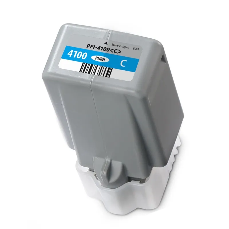 Canon PFI4100 cian cartucho de tinta compatible