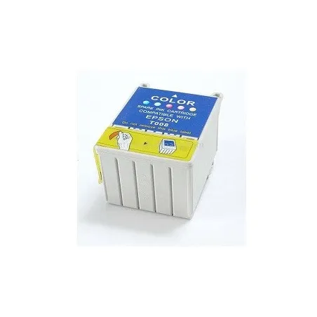 Cartucho de tinta T008, compatible con epson, tricolor