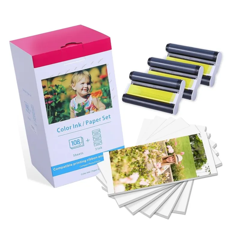 Canon KP108IN pack 3 + 108 hojas (10x15cm) compatible (3115B001)