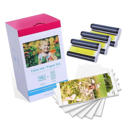 Canon KP108IN pack 3 + 108 hojas (10x15cm) compatible (3115B001)