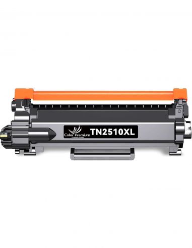 Brother TN2510 tóner compatible (TN2510XL / TN2510XXL)