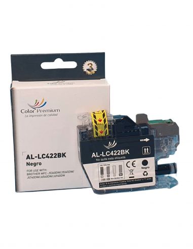 Cartucho de Tinta Compatible con Brother LC422 negro al mejor precio