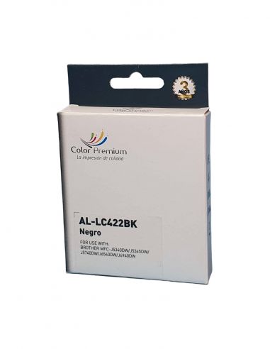Brother LC422 XL cartucho de tinta compatible