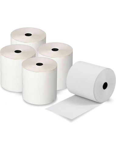 5 Rollos Papel Térmico