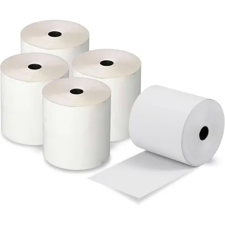 5 Rollos Papel Térmico
