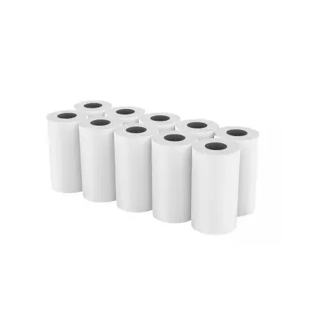 10 Rollos de Papel Térmico 57x35x12 | BPA Free | Certificado
