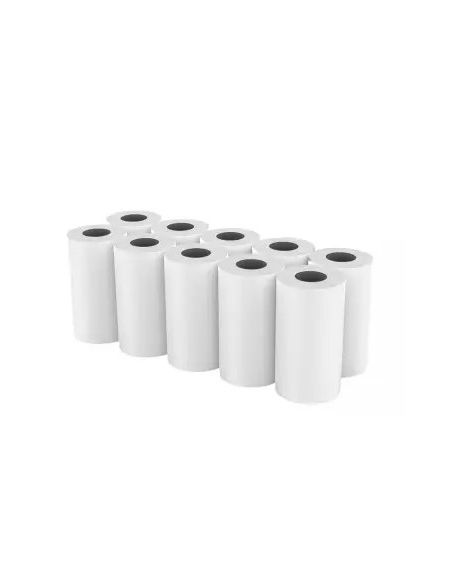10 Rollos de Papel Térmico 57x35x12 | BPA Free | Certificado