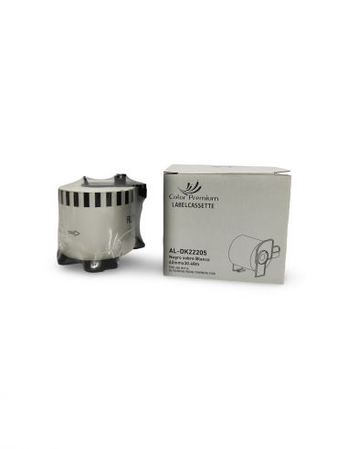 Cinta Continua de Papel Térmico DK22205, Brother compatible barata