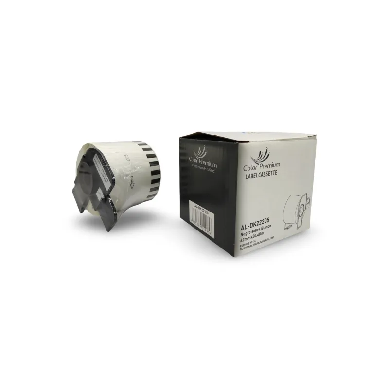 Brother DK22205, Cinta Continua de Papel Térmico Colorpremium