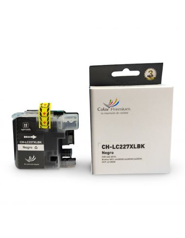 Brother Lc-227xl Bk Negro Cartucho De Tinta Compatible