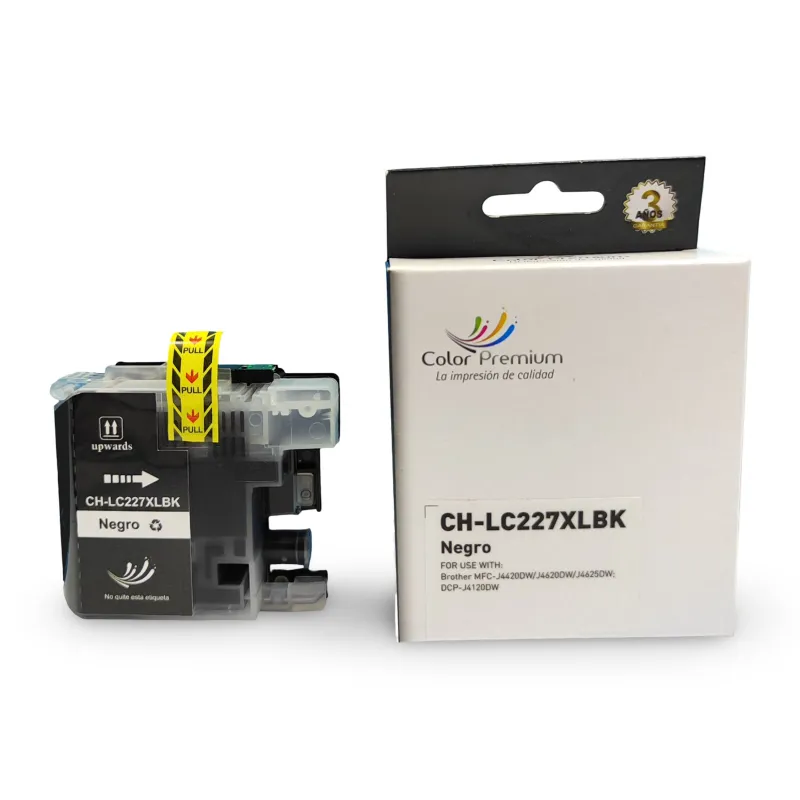 Brother Lc-227xl Bk Negro Cartucho De Tinta Compatible