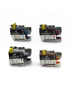 Brother LC422XL (BK C M Y), Pack 4 cartuchos Tinta