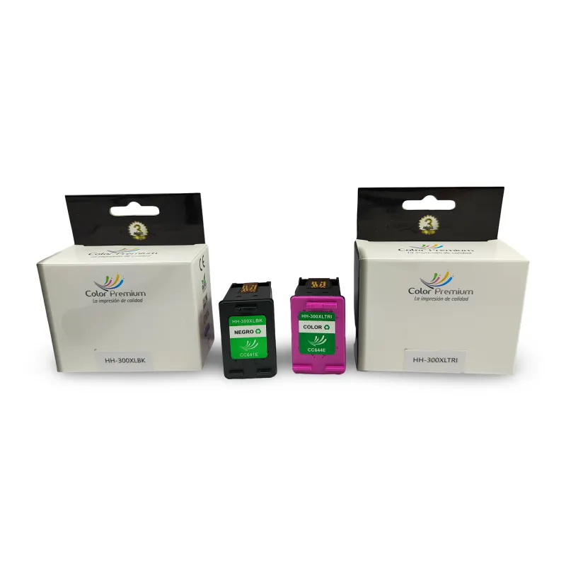 HP 300 XL Cartuchos de tinta compatible
