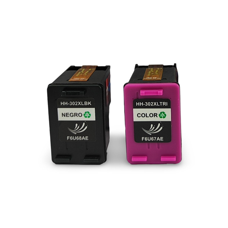 HP 302 XL Cartucho de tinta compatible