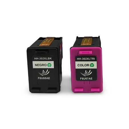 HP 302 XL Cartucho de tinta compatible