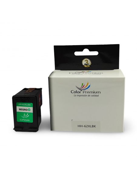Cartuchos de tinta HP 62XL compatibles colorpremium